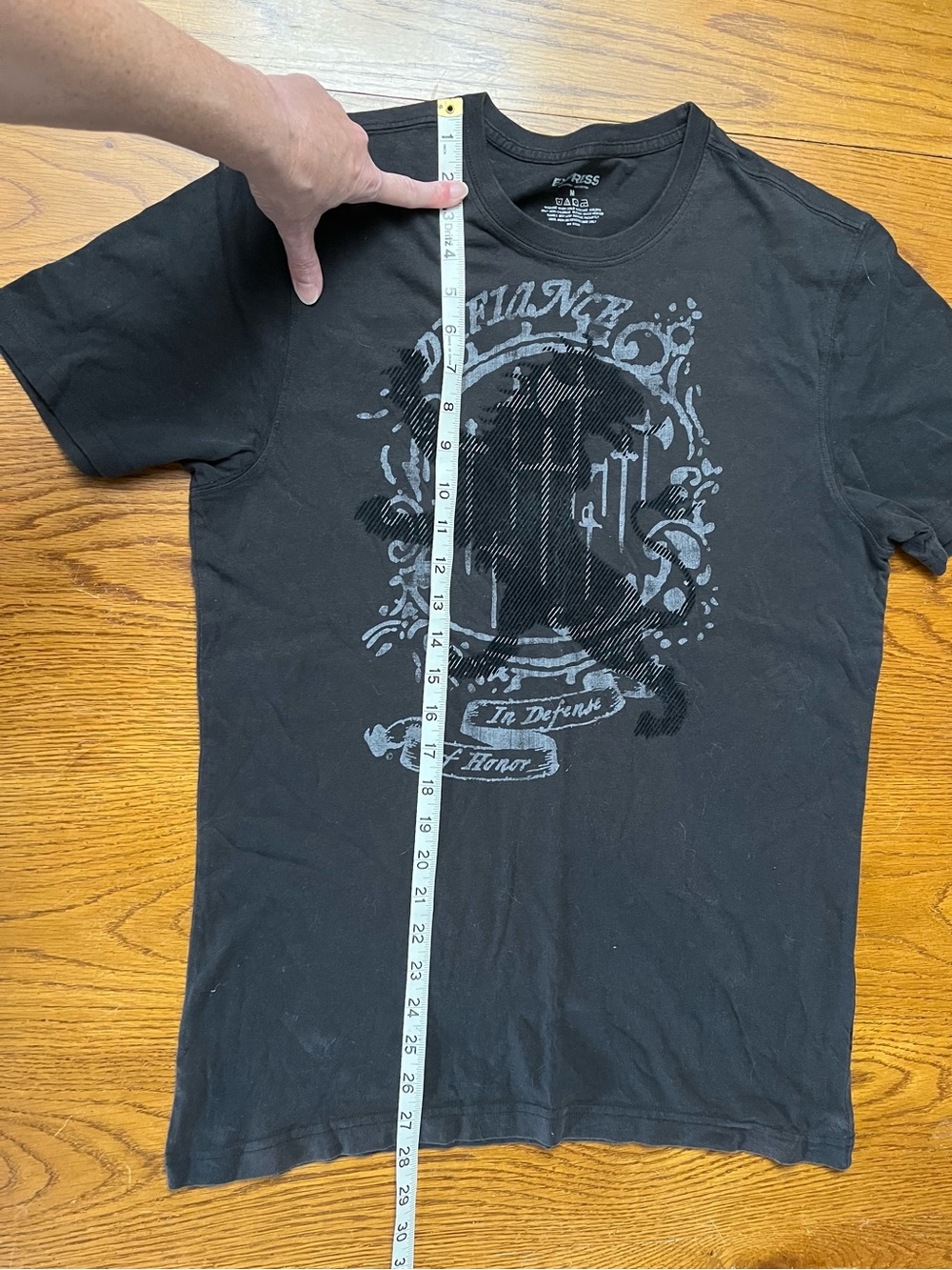 Express lion Graphic Crewneck T-Shirt